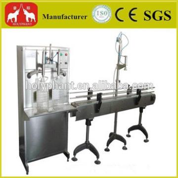 widely used hot selling professional double heLD semi-automatic quantitative liquid filling machine