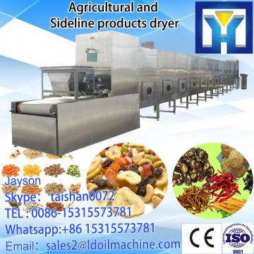 High Microwave capacity stainless steel microwave electric black tea dryer for sale