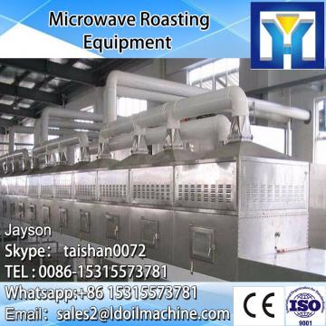 best seller and high quality industrial tunnel microwave roasting /sterilization machine / oven - - made in china