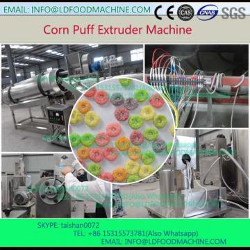Automatic Double Screw Extruded Puffed Corn Snacks Food Extruder 
